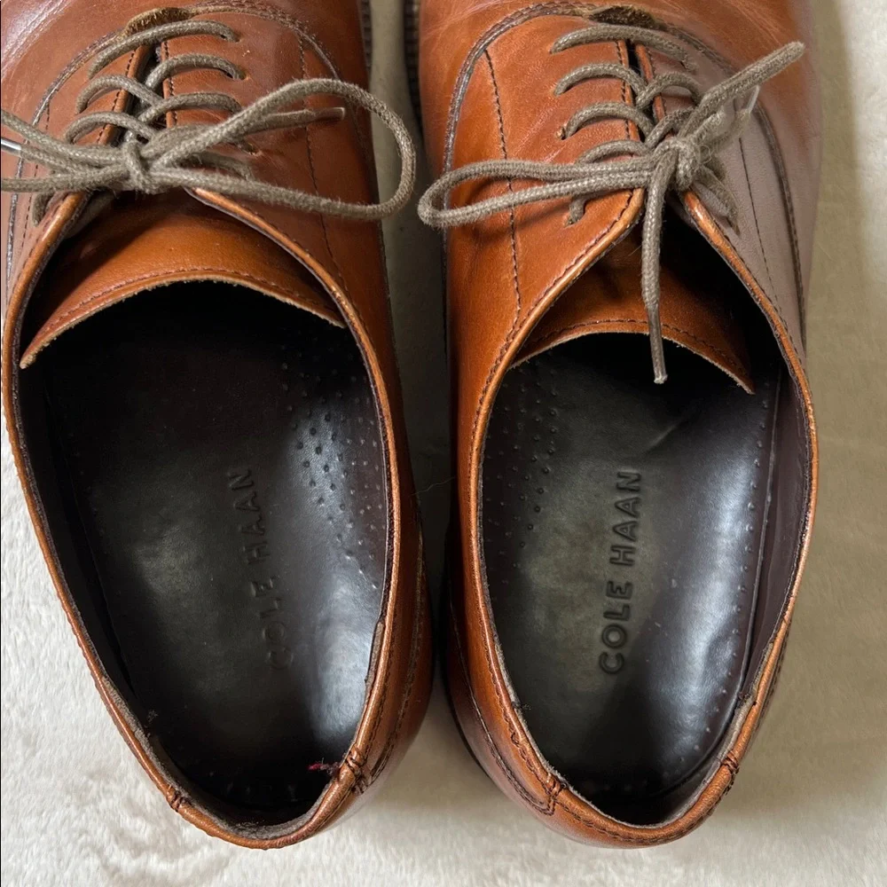 Cole Haan Leather Carnegie Oxfords. Men’s Size 10 - Picture 8 of 10
